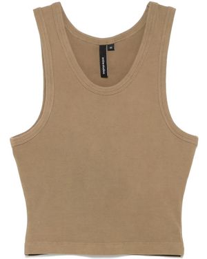 Entire studios Cropped Tank Top - Natural