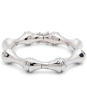 Eddie Borgo Large Bambu bracelet - Weiß
