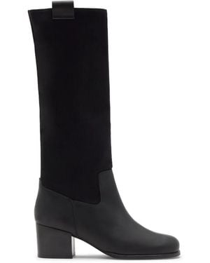 Castañer Naomi Panelled Boots - Black