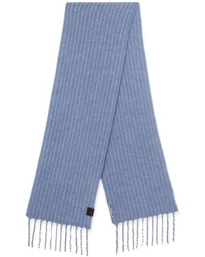 Stella McCartney Striped Scarf - Blue