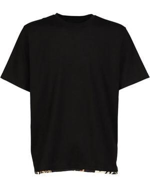 PORTER CLASSIC Camiseta Hawaiian Outdoor - Negro