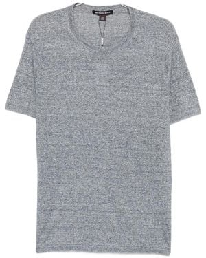 Michael Kors Marl-Knit T-Shirt - Grey
