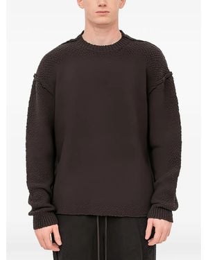 The Viridi-anne Crew-Neck Sweater - Black