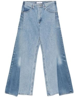 E.L.V. Denim パネル ジーンズ - ブルー