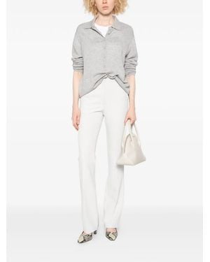 Patrizia Pepe Belt-Loop Pocket Pants - White