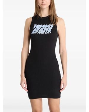 Tommy Hilfiger W Bubble Mini Dress - Black