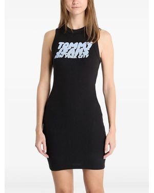 Tommy Hilfiger W Bubble Mini Dress - Black