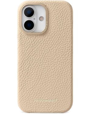 Maison De Sabre Leather Iphone 17 Case - Natural