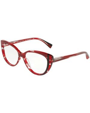 Alain Mikli Brille Im Cat-Eye-Design - Rot