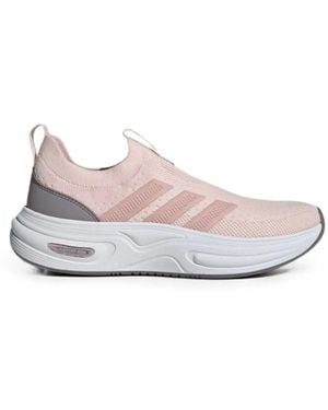 adidas Cloudfoam Cuxxion Pull-On Woven Sneakers - White