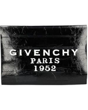 Givenchy Pochette À Plaque Logo - Noir