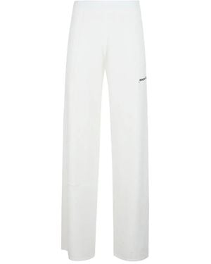 hinnominate Pantaloni Con Logo - Bianco