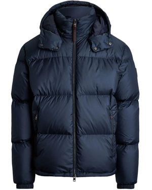 Polo Ralph Lauren Doudoune À Fermeture Zippée - Bleu