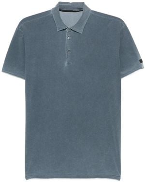 Rrd Buttoned Polo Shirt - Blue