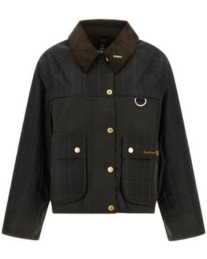Barbour Tartan Spey Jacket - Black