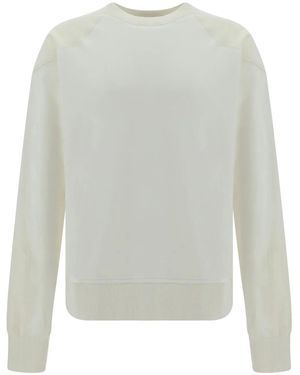 Thom Krom Sweatshirt Mit Einsätzen - Grau