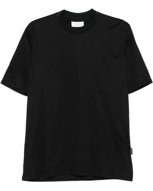 Yes London Panelled Crew-Neck T-Shirt - Black