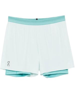 On Shoes 5" Performance 2/1 Shorts - Blue
