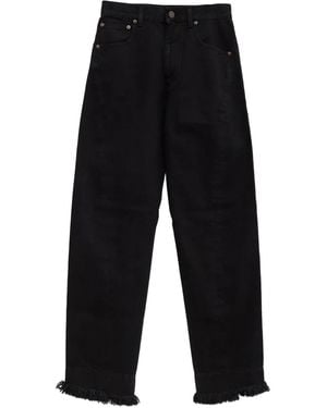 Phoebe Philo Frayed-hem jeans - Azul
