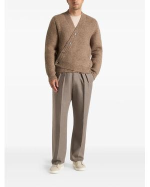 Manière De Voir Cardigan Dani Asimmetrico - Neutro