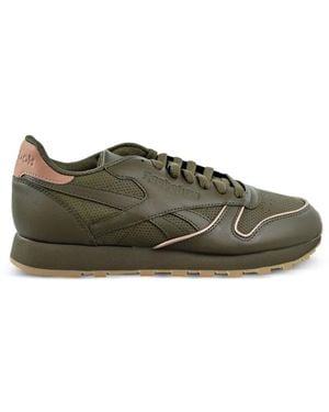 Reebok Classic Leather Trainers - Green