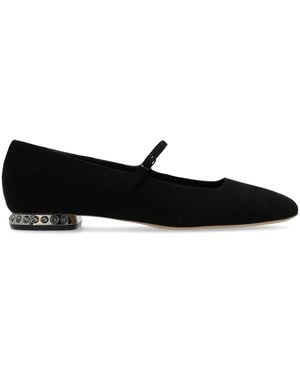 Casadei Buckle Strap Pumps - Black