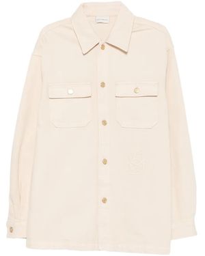 Drole de Monsieur Denim Shirt Jacket - Natural