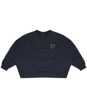 HTC Logo-Print Sweater - Blue