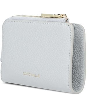 Coccinelle Zip-Around Logo Wallet - Grey