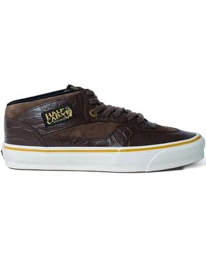 Vans Half Cab 33 Vibram Sneakers mit Kroko-Prägung - Braun