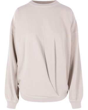 Isabel Marant Sauria Gedrapeerde Sweater - Naturel