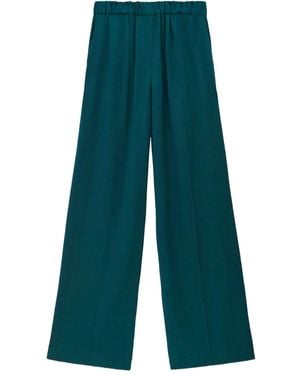 Loewe Zijden Broek - Groen