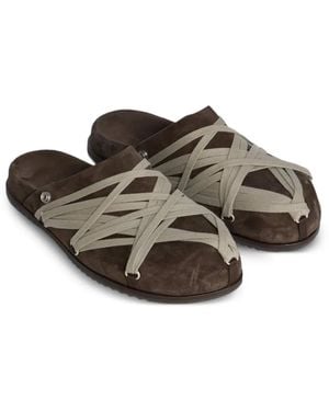 Rick Owens Megalace Sandals - Brown
