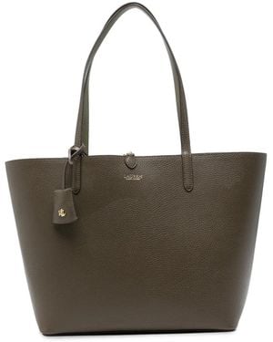 Ralph Lauren Logo-Detail Tote Bag - White