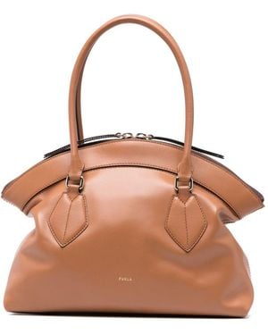 Furla Erica Tote Bag - Brown