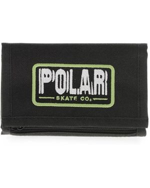 POLAR SKATE Logo Wallet - Black