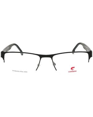Carrera Rectangle-Frame Glasses - Black
