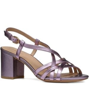 Geox Virnilisa Pumps im Metallic-Look 65mm - Pink