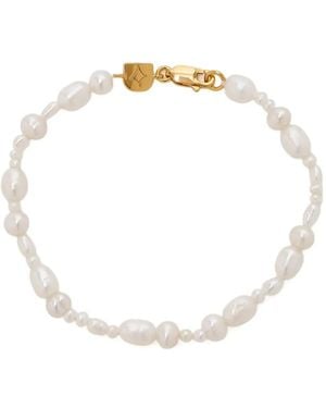 Astrid & Miyu Bracciale Con Perle D'Acqua Dolce - Bianco
