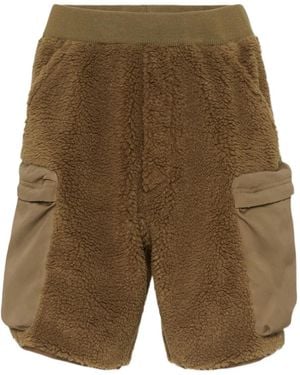 DSquared² Shorts Met Fleece Textuur - Groen