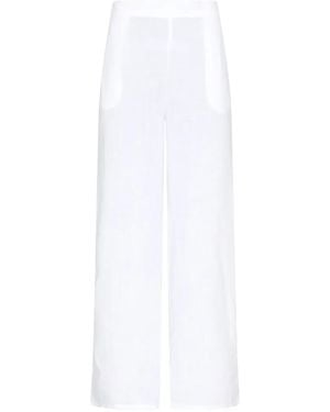 Vilebrequin Pantalones Elásticos - Blanco