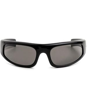 Retrosuperfuture Geometrische Cerchietto Sonnenbrille - Grau