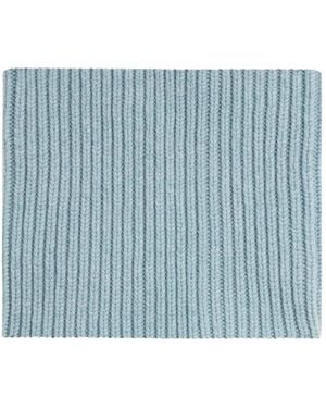 Bompard Écharpe Sam En Cachemire À Design Côtelé - Bleu