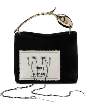 Erdem Mini Bloom Tote Bag - Black