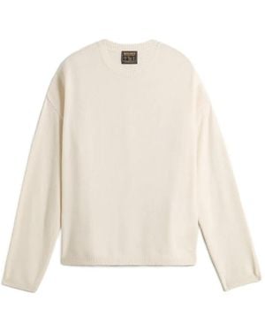 Woolrich Maglione Girocollo - Bianco