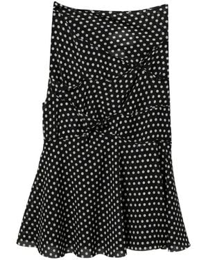 Junya Watanabe Gonna A Pois - Nero