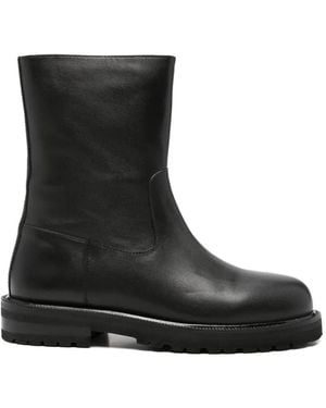 ADRIANNA FERETTI Side-Zip Boots - Black