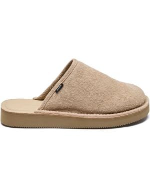 Suicoke Suede Mule Boots - Brown
