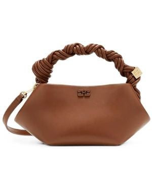 Ganni Bolso Bou Mini - Marrón