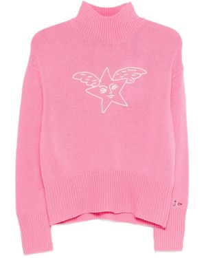 Rossignol X Jcc Snow Angels Sweater - Pink